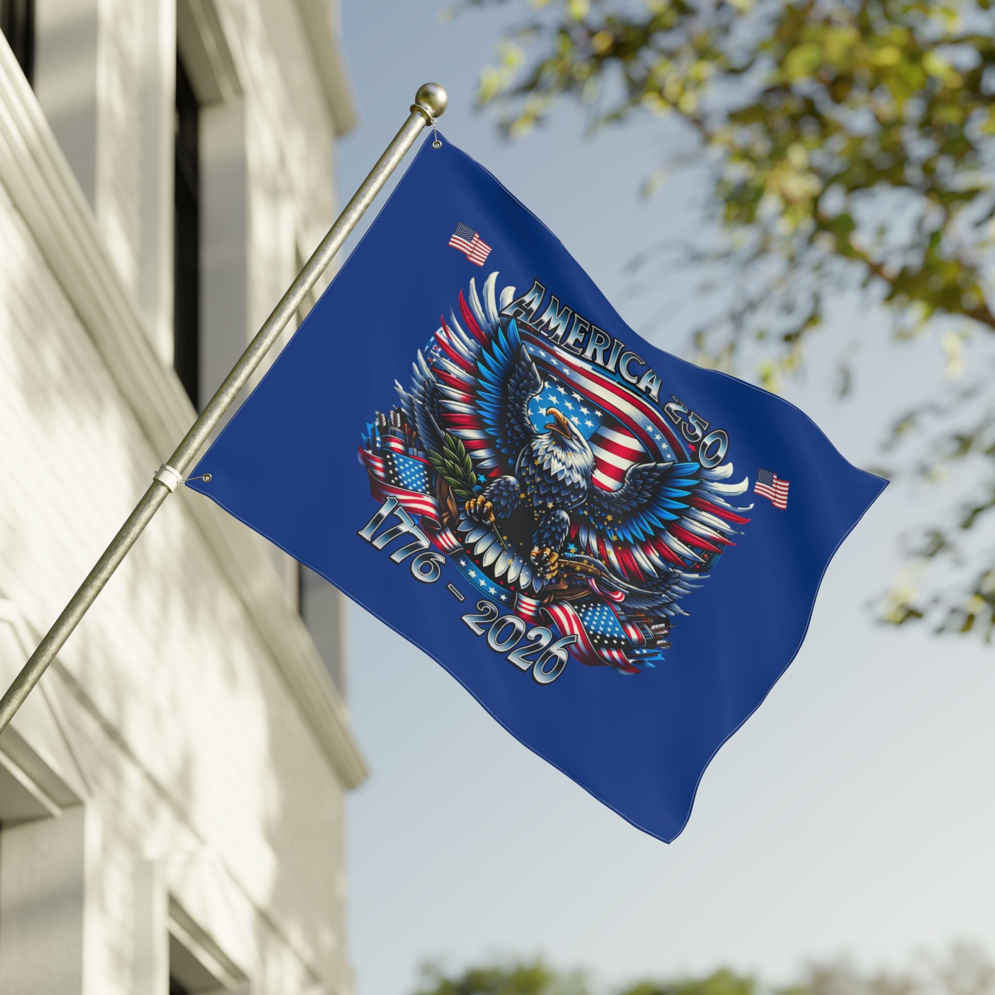 Double-Sided Flag  Proudly Celebrate America’s 250th Anniversary
