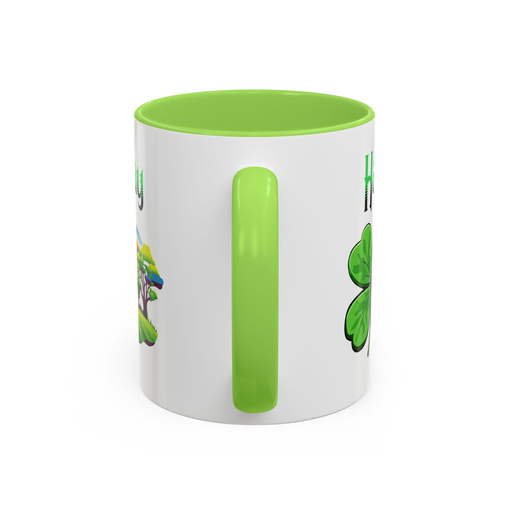 St. Patrick's Day Leprechaun Rainbow Mug | 11oz - Print Stars