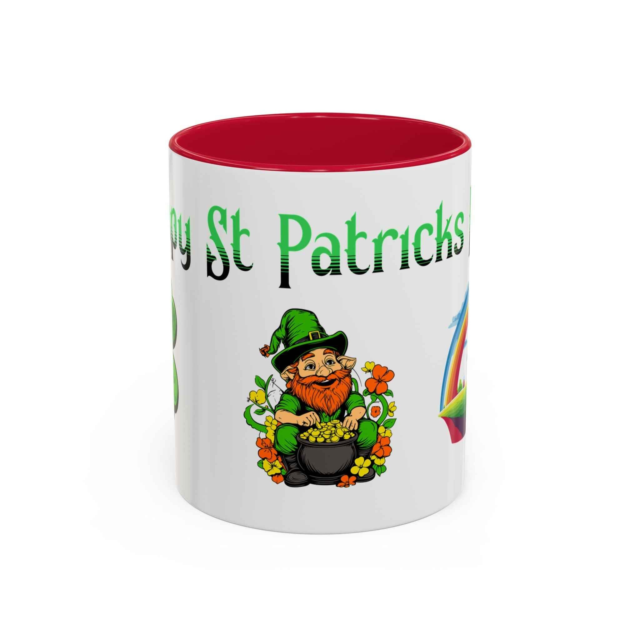 St. Patrick's Day Leprechaun Rainbow Mug | 11oz