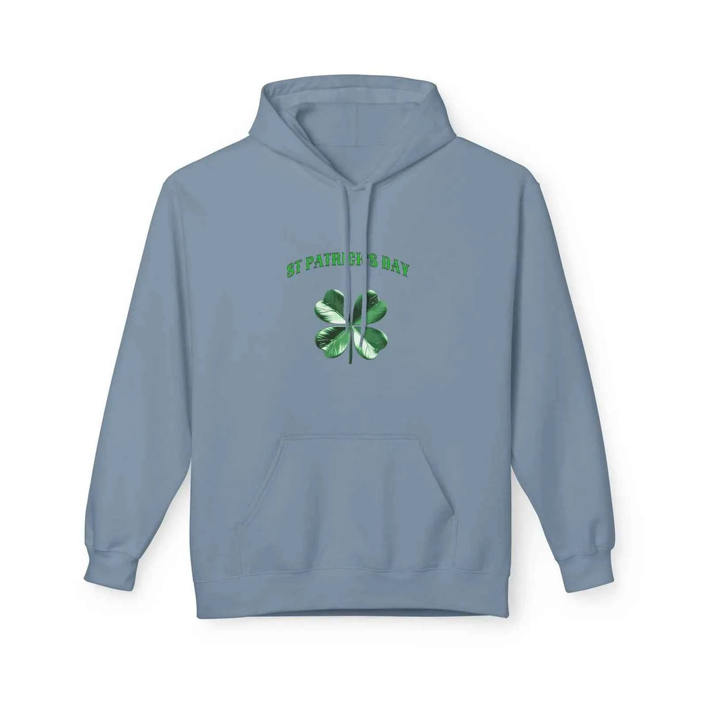 Irish Pride Four Leaf Clover Hoodie | St. Patrick's Day Shamrock Design