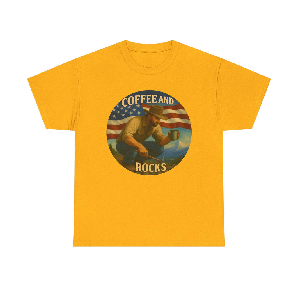 Lapidary Latte coffee and rocks T-Shirt | Rockhound design