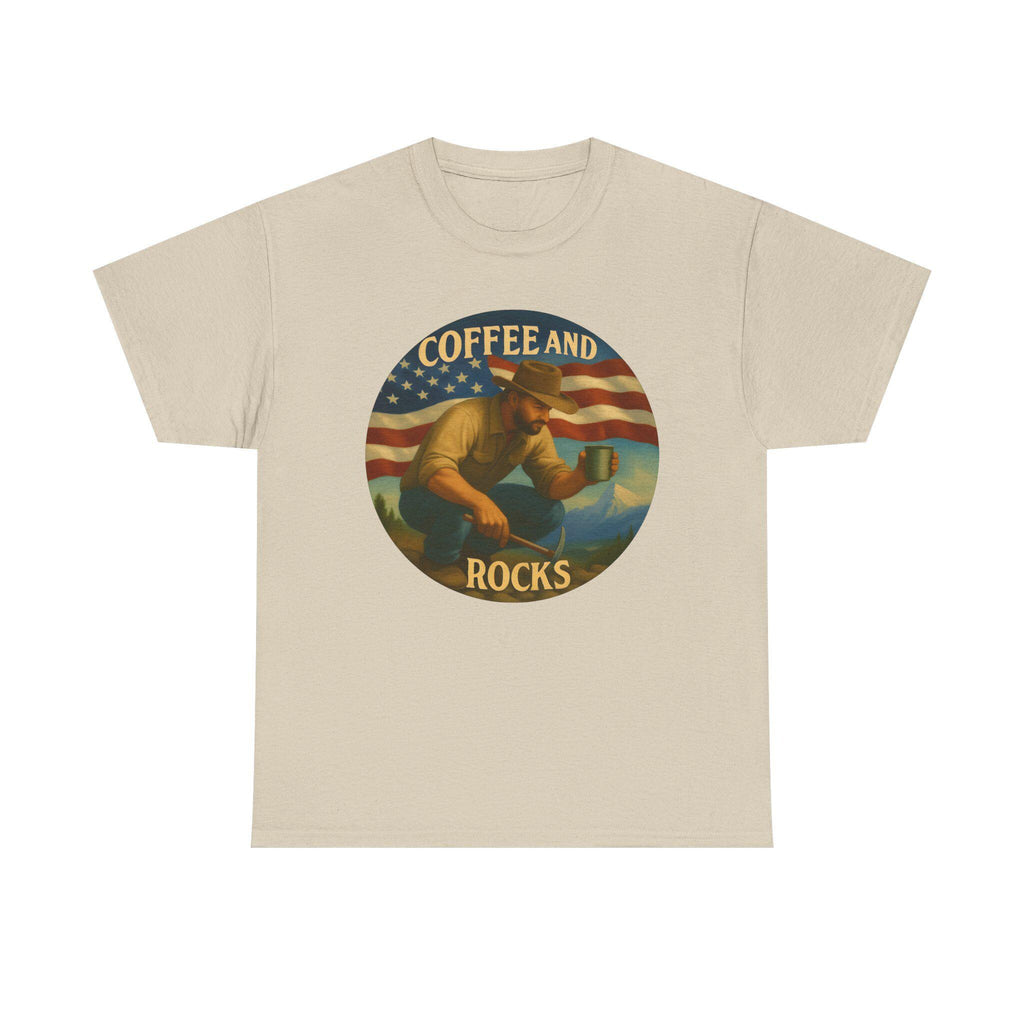Lapidary Latte coffee and rocks T-Shirt | Rockhound design