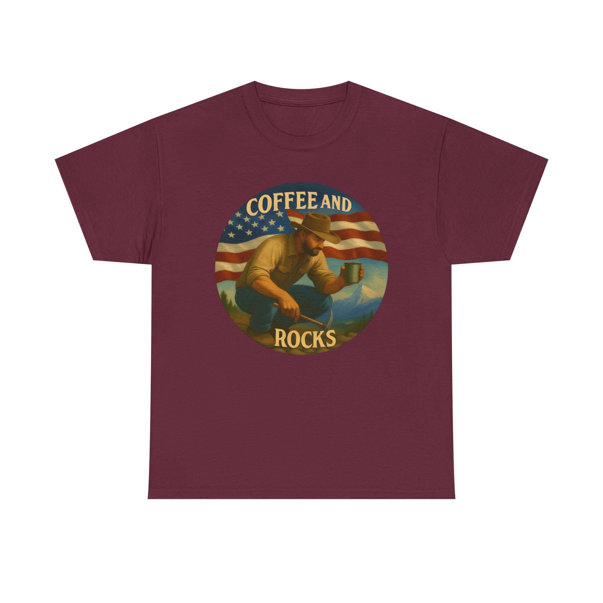 Lapidary Latte coffee and rocks T-Shirt | Rockhound design