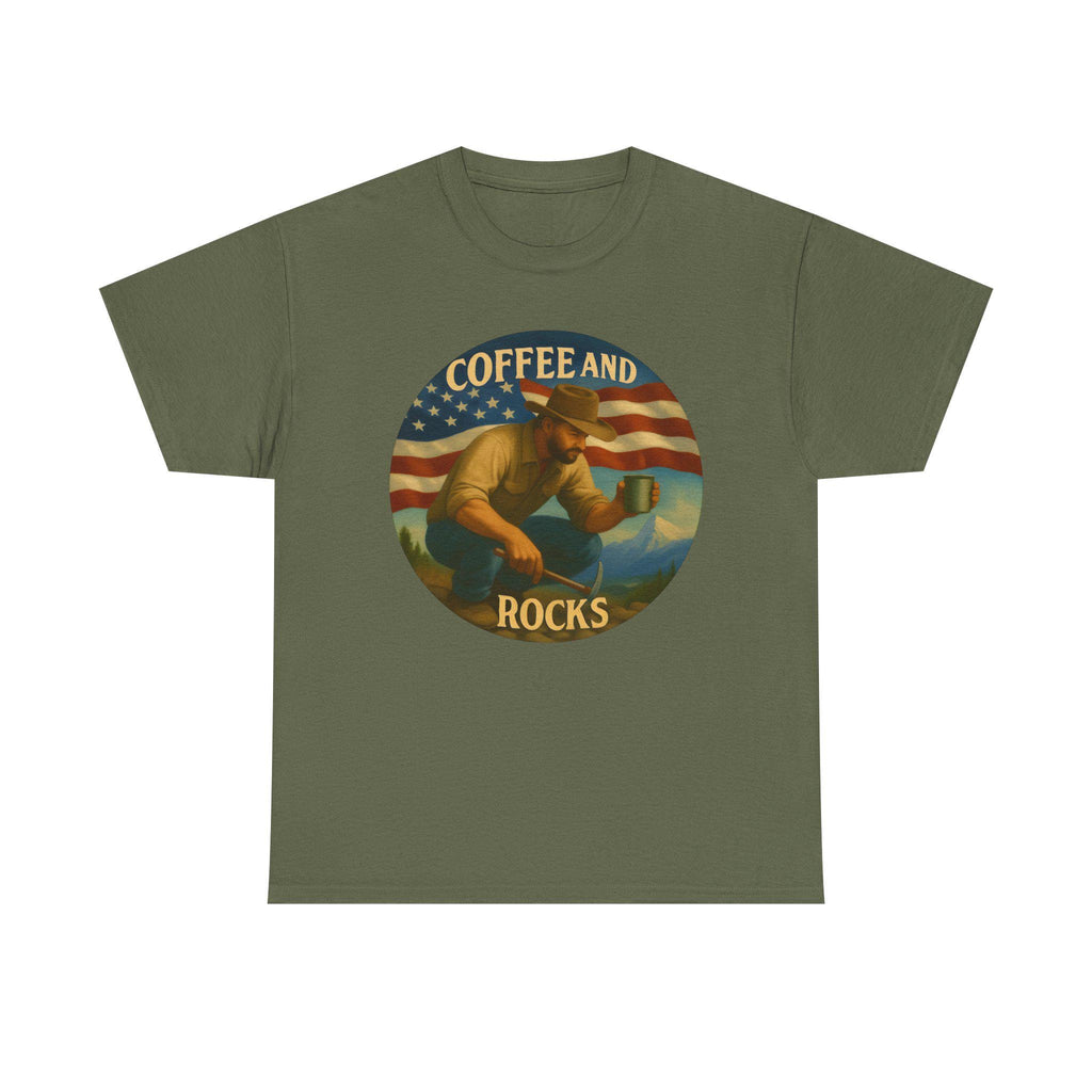 Lapidary Latte coffee and rocks T-Shirt | Rockhound design
