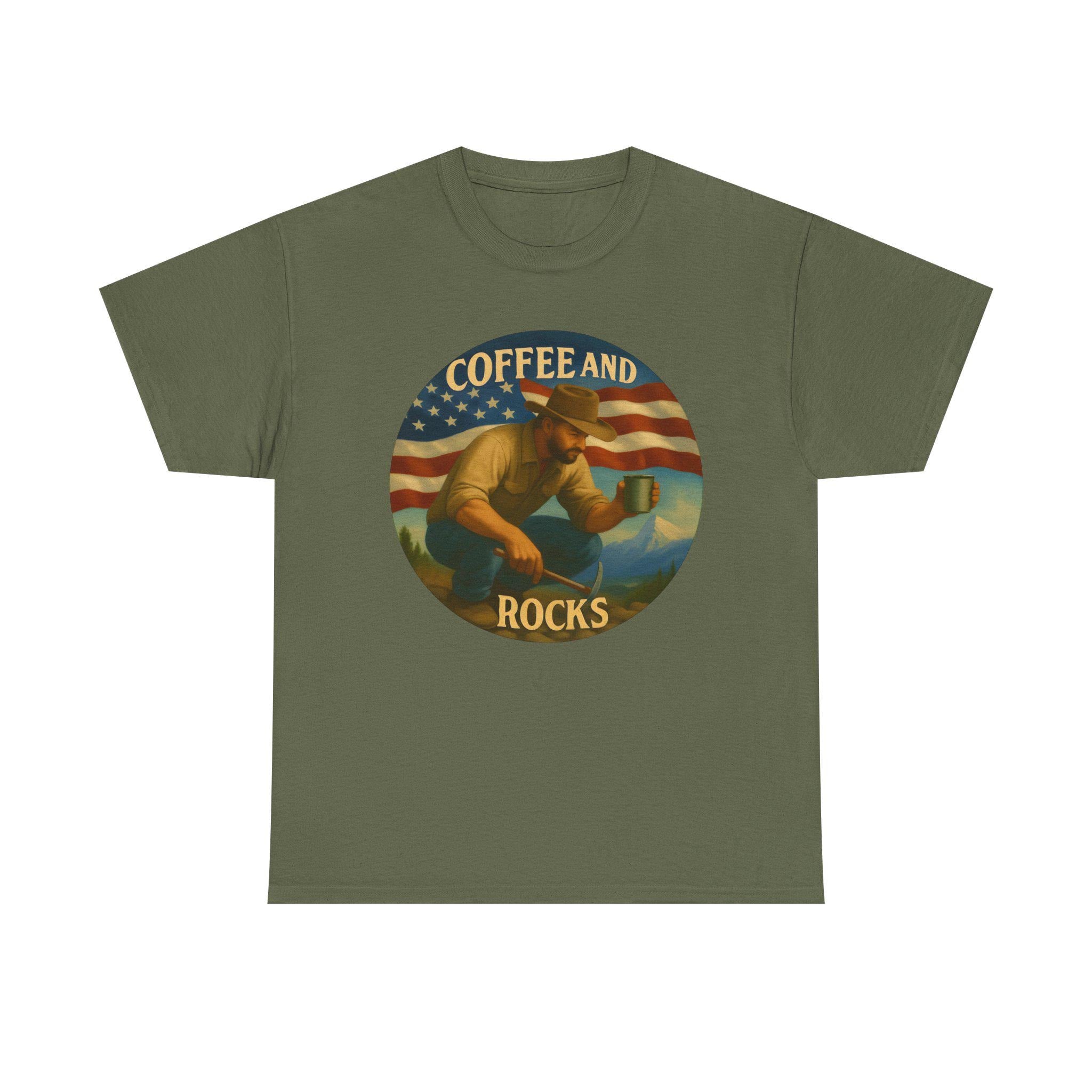 Lapidary Latte coffee and rocks T-Shirt | Rockhound design