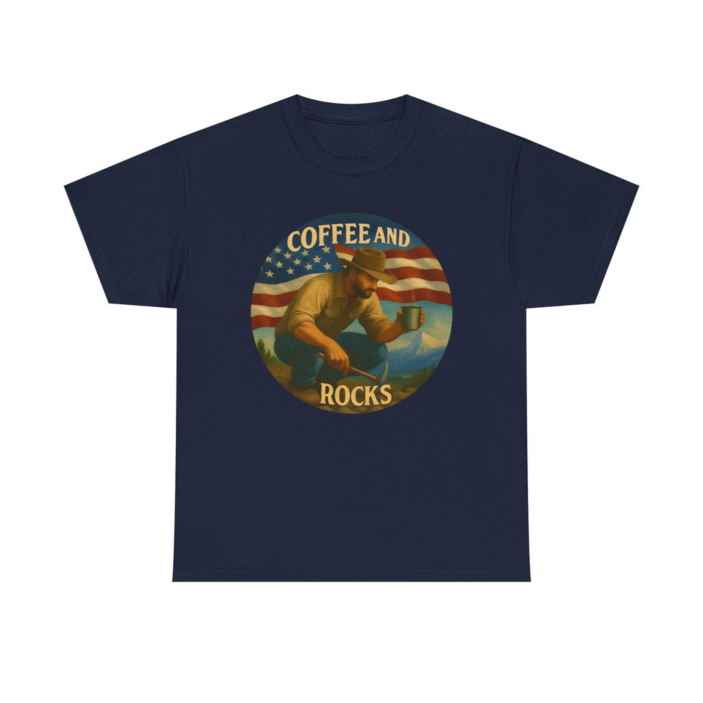 Lapidary Latte coffee and rocks T-Shirt | Rockhound design