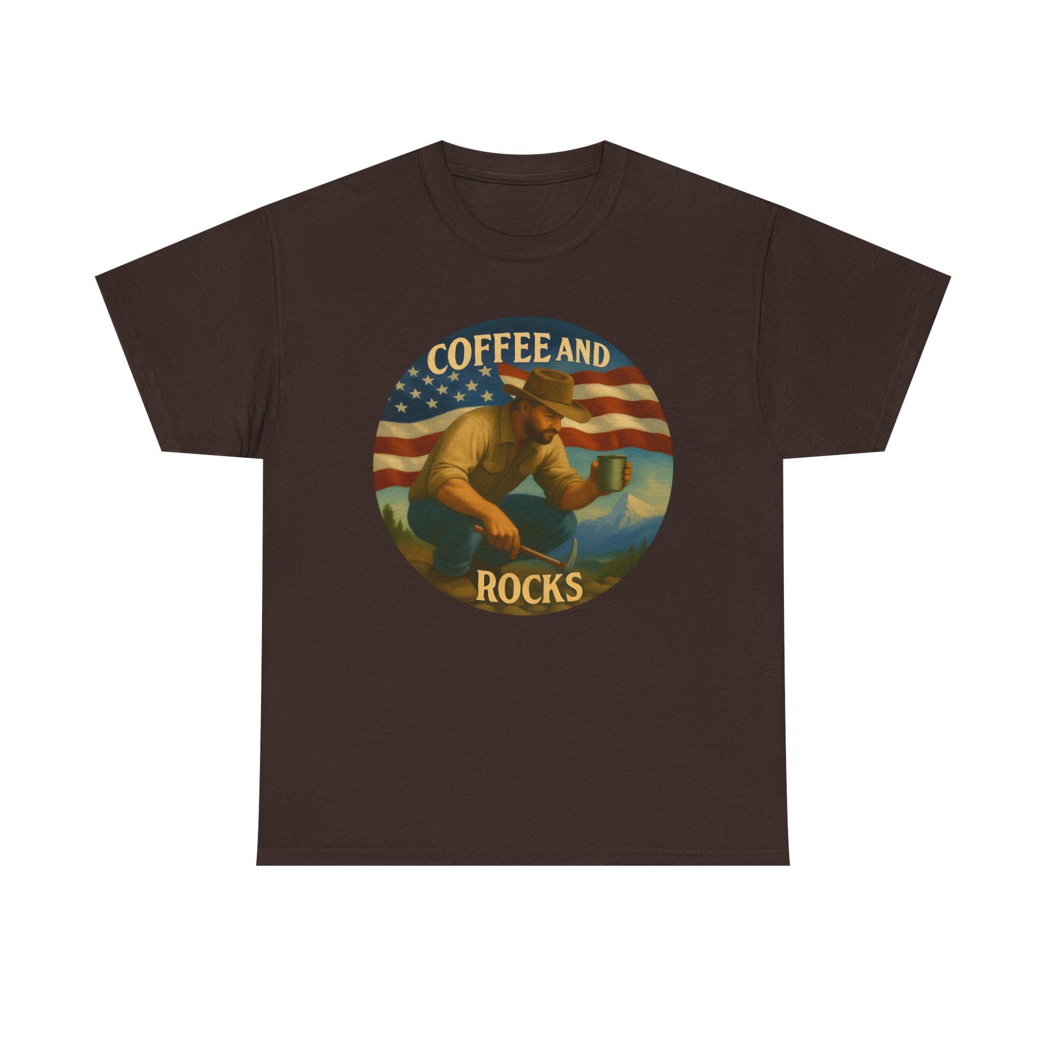 Lapidary Latte coffee and rocks T-Shirt | Rockhound design