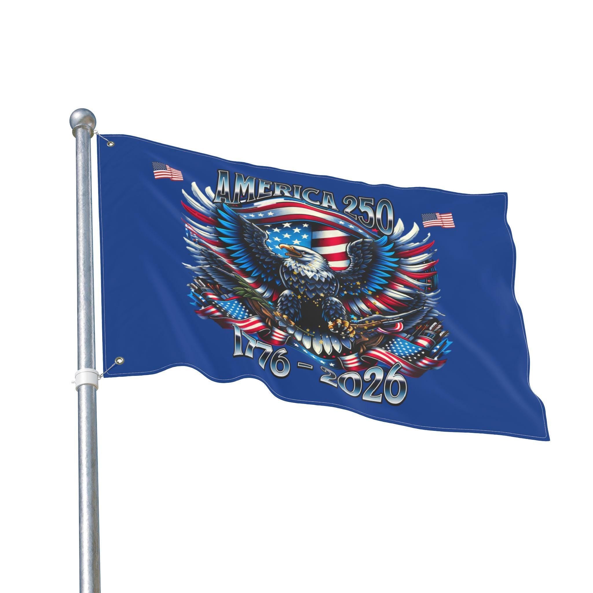 Double-Sided Flag Proudly Celebrate America’s 250th Anniversary