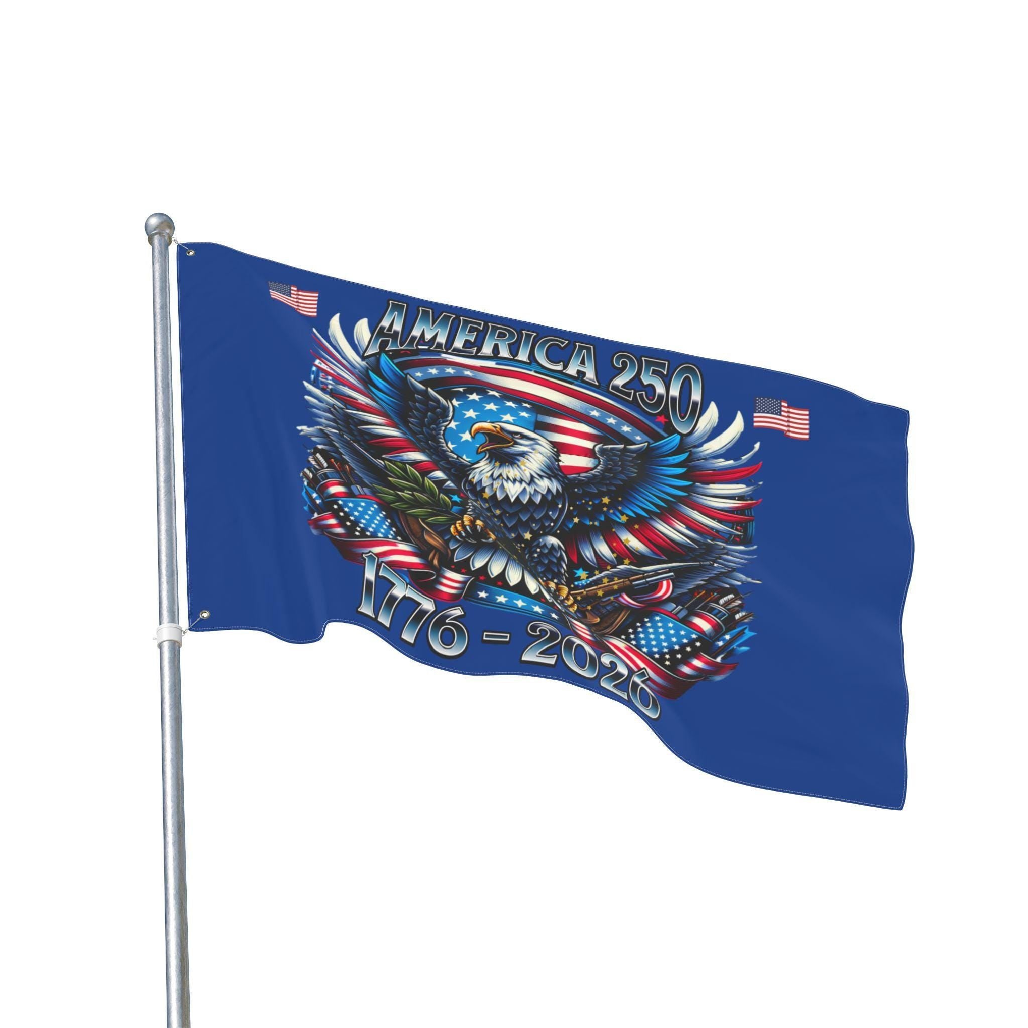 Double-Sided Flag Proudly Celebrate America’s 250th Anniversary