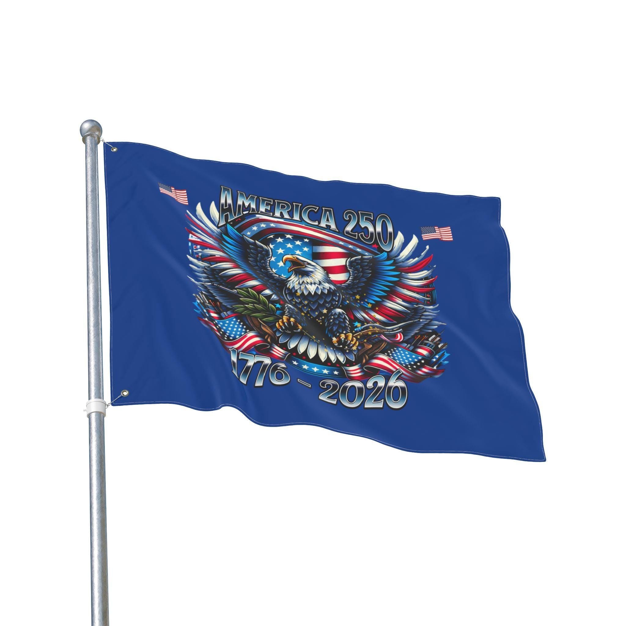 Double-Sided Flag Proudly Celebrate America’s 250th Anniversary